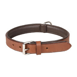 Collier Cuir Arizona Brun. Taille L/xl 42-51 Cm. Pour Chien. - Flamingo Pet Products - Fl-520046