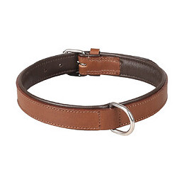 Collier Cuir Arizona Brun. Taille L/xl 42-51 Cm. Pour Chien. - Flamingo Pet Products - Fl-520046