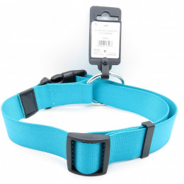 Collier Ziggi Turquoise 55 -75 Cm. 40 Mm . Taille Xxl. Pour Chien. - Flamingo Pet Products - Fl-519873