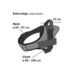 Harnais Taille Xl. Best Buddy Pluto. Couleur Rouge,  Pour Chien. - Flamingo Pet Products - Fl-518731