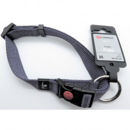 Collier Ziggi Bleu Granite 40 -55 Cm. 20 Mm . Taille M. Pour Chien. - Flamingo Pet Products - Fl-5363903