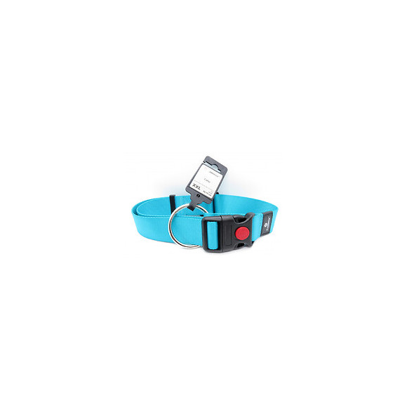 Collier Ziggi Turquoise 55 -75 Cm. 40 Mm . Taille Xxl. Pour Chien. - Flamingo Pet Products - Fl-519873