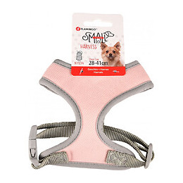 Harnais Small Dog Rose. Xs.  28 À 41 Cm. Pour Chiens. - Flamingo Pet Products - Fl-520001