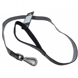 Laisse Jannu Noir 1 Mètre . 20 Mm . Taille L. Pour Chien. - Flamingo Pet Products - Fl-516926