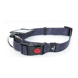 Collier Ziggi Bleu Granite 45 -65 Cm. 25 Mm . Taille L/xl. Pour Chien. - Flamingo Pet Products - Fl-5363916