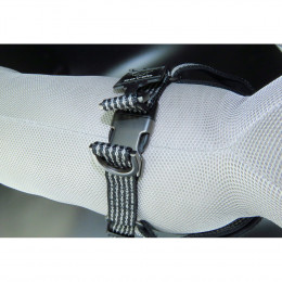 Harnais Jannu Noir. Taille Xl 60-90 Cm 25 Mm.  Pour Chien - Flamingo Pet Products - Fl-516938