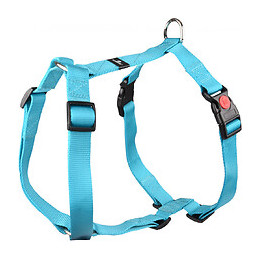 Harnais H Ziggi Turquoise. Tour De Cou 60 -85 Cm. 25 Mm . Taille Xxl. Pour Chien. - Flamingo Pet Products - Fl-519882