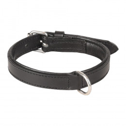 Collier Cuir Arizona Noir. Taille S 26-32 Cm. Pour Chien. - Flamingo Pet Products - Fl-520034