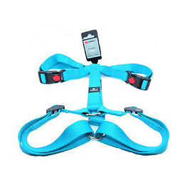 Harnais H Ziggi Turquoise. Tour De Cou 60 -85 Cm. 25 Mm . Taille Xxl. Pour Chien. - Flamingo Pet Products - Fl-519882