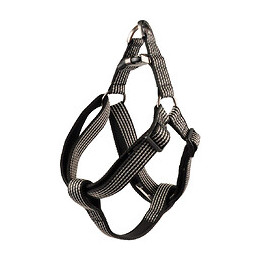 Harnais Jannu Noir. Taille M 35-60 Cm 20 Mm.  Pour Chien - Flamingo Pet Products - Fl-516936