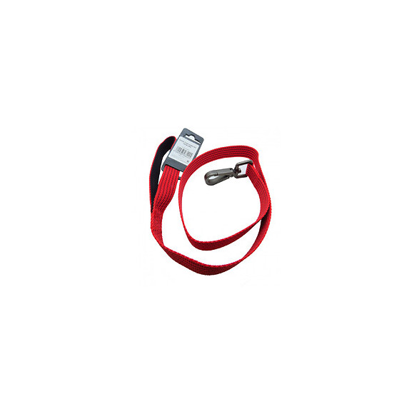 Laisse Jannu Rouge 1 Mètre . 25 Mm . Taille Xl. Pour Chien. - Flamingo Pet Products - Fl-516933