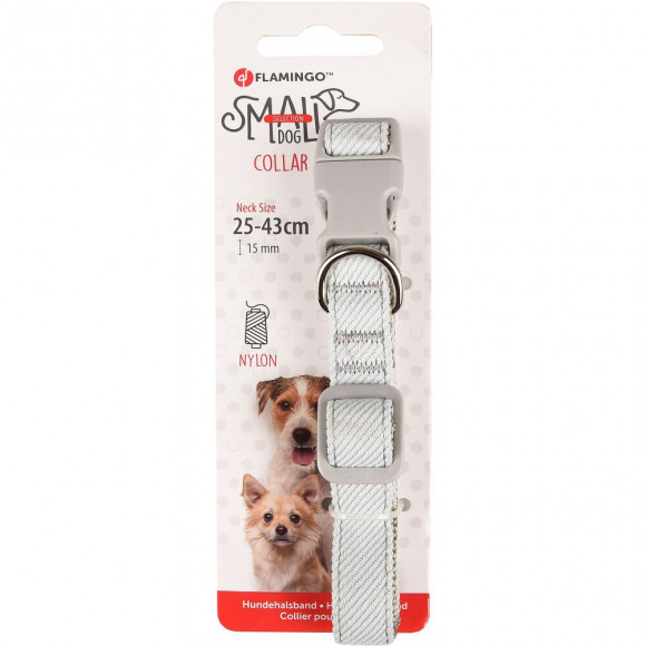 Collier Small Dog Vert . Réglable De 25 À 43 Cm X 15 Mm. Pour Chiens. - Flamingo Pet Products - Fl-519998