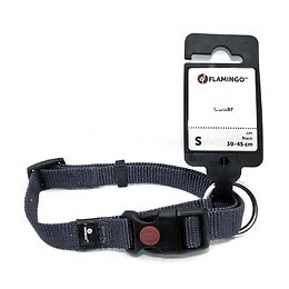 Collier Ziggi Bleu Granite 30 -45 Cm. 15 Mm . Taille S Pour Chien. - Flamingo Pet Products - Fl-5363882