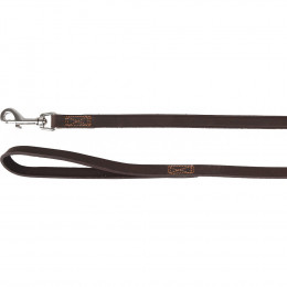 Laisse Rondo Cousu Brun .130 Cm X 16 Mm. Pour Chien - Flamingo Pet Products - Fl-520441