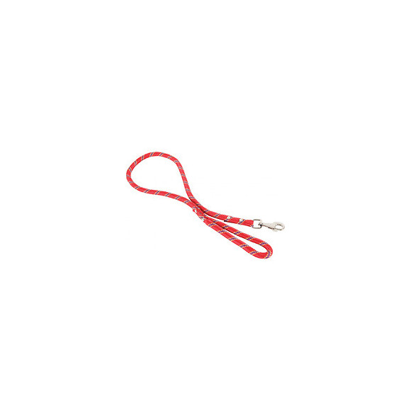 Laisse En Nylon. Corde Ø 13 Mm  X 6 Mètres. Rouge . Pour Chien. - Zolux - Zo-543760ro
