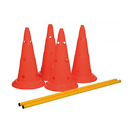 Set D'obstacles Pour Chien - 4 Cône - Agility - Trixie - Tr-32092