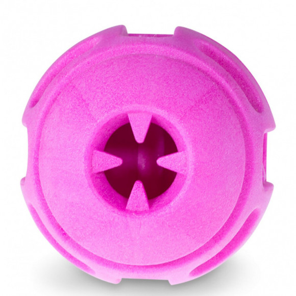 Vadigran Ballon En Tpr - 8 Cm - Rouge - Pour Chiens