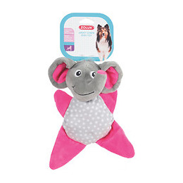 Jouet Peluche Ines Toudoux. Eléphant Gris. 18 X 22 X 9 Cm. Pour Chien. - Zolux - Zo-480072gri
