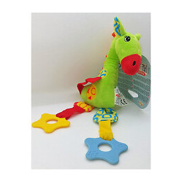 Jouet En Peluche Puppy Girafe Verte .  30 Cm. Pour Chiots. - Zolux - Zo-480078ver