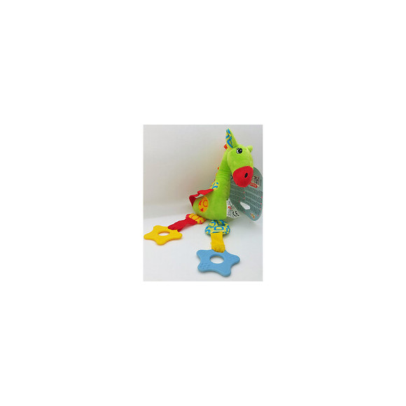 Jouet En Peluche Puppy Girafe Verte .  30 Cm. Pour Chiots. - Zolux - Zo-480078ver