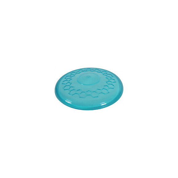 Frisbee Pop Ø 23 Cm. Couleur Turquoise. Jouet Pour Chien. - Zolux - Zo-479080tur