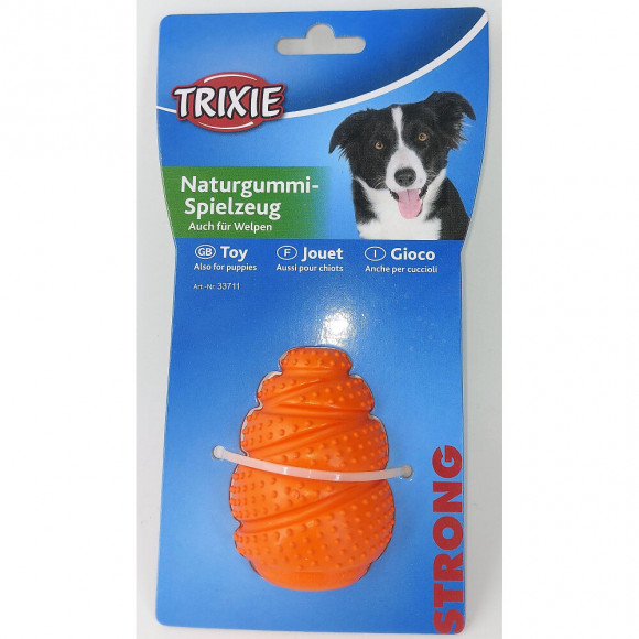 Jouet Pour Chiens  Strong Sauteur Couleur Orange De 7 Cm. - Trixie - Tr-33711