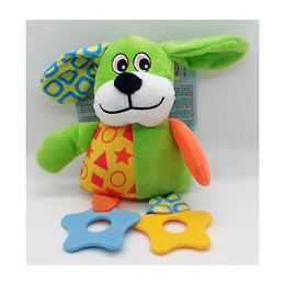 Jouet En Peluche Puppy Chien Vert .  23 Cm. Pour Chiots. - Zolux - Zo-480079ver