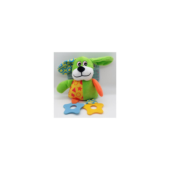Jouet En Peluche Puppy Chien Vert .  23 Cm. Pour Chiots. - Zolux - Zo-480079ver
