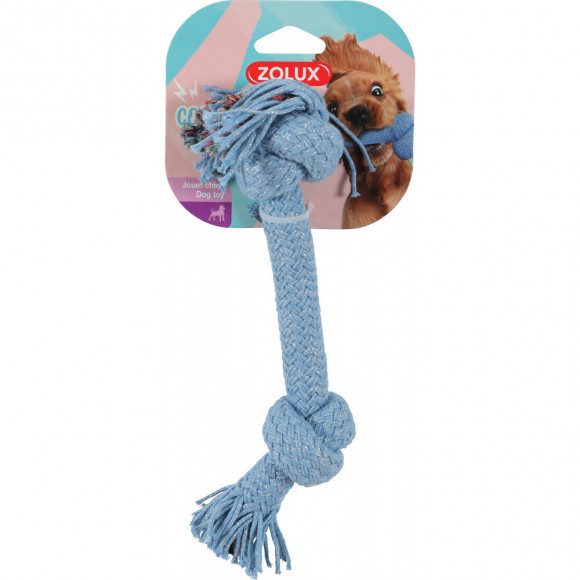Corde Cosmic  2 Nœuds. Taille Ø 3 Cm X 35 Cm. Jouet Pour Chien. - Zolux - Zo-480491