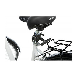 Biker-set Attache Vélo Et Chien, Forme U, Taille M-xl, Gris Graphite Pour Chien - Trixie - Tr-12860