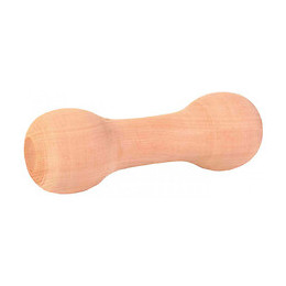 Haltère De Traction En Bois Ronde 125 G Pour Chien - Trixie - Tr-3220