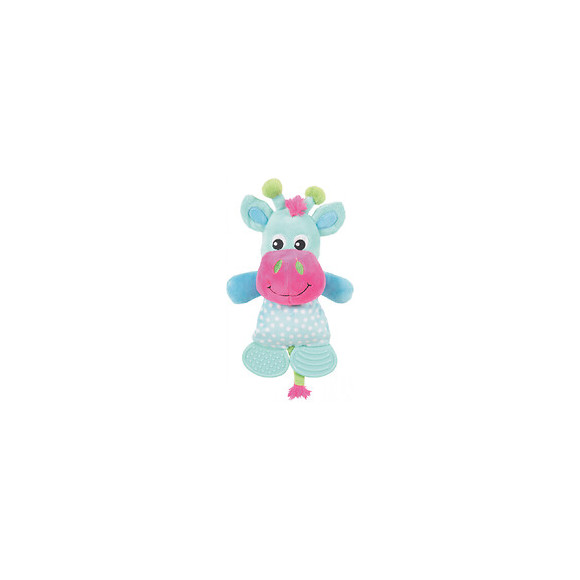 Jouet Peluche Lola Toudoux. Vache Turquoise Pour Chien. - Zolux - Zo-480073tur