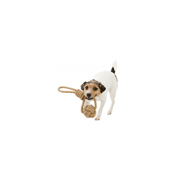 Be Nordic Corde De Jeu Avec Balle Tressée. Dimensions: Ø 8/30 Cm. Pour Chiens. - Trixie - Tr-32633