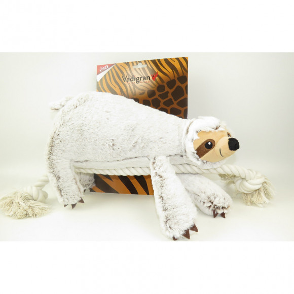 Peluche Big Léo 53 Cm, Jouet Pour Chien - Vadigran - Va-17923