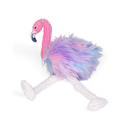 Peluche Flamant Rose 43 Cm, Jouet Pour Chien. - Vadigran - Va-17473