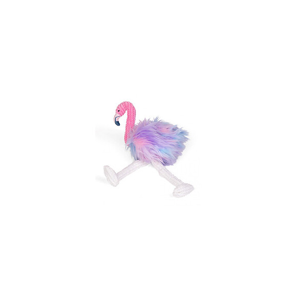 Peluche Flamant Rose 43 Cm, Jouet Pour Chien. - Vadigran - Va-17473