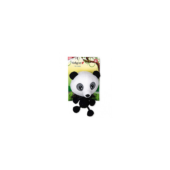 Peluche Pia Panda 30 Cm, Jouet Pour Chiens. - Vadigran - Va-17117