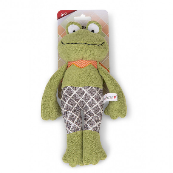 Jouet Chien Peluche Fancy Grenouille. Taille 24 Cm. Pour Chiens. - Vadigran - Va-17152