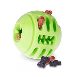 Balle Tpr Vert Pomme Ø 8 Cm. Pour Chien. - Vadigran - Va-13457
