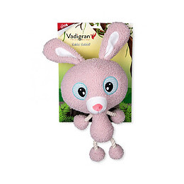 Peluche Rakki Lapin 30 Cm, Jouet Pour Chiens. - Vadigran - Va-17118