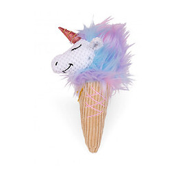 Peluche Licorne Glace 28 Cm, Jouet Pour Chien. - Vadigran - Va-17471