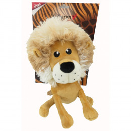 Peluche Big Lionel 30 Cm, Jouet Pour Chien - Vadigran - Va-17920