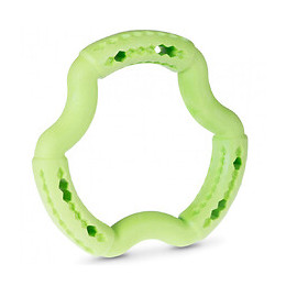 Anneau Tpr Vert Pomme 21 Cm. Pour Chien. - Vadigran - Va-13456