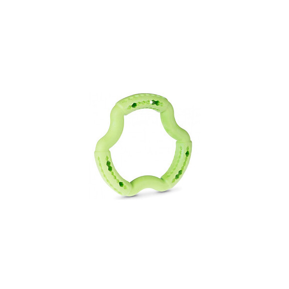 Anneau Tpr Vert Pomme 21 Cm. Pour Chien. - Vadigran - Va-13456