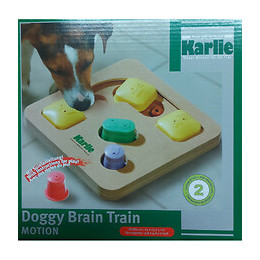 Jeu De Réflexion Doggy Brain Train Motion. Ø 25 X 5 Cm. Jeu Pour Chien - Karlie - Fl-1031723
