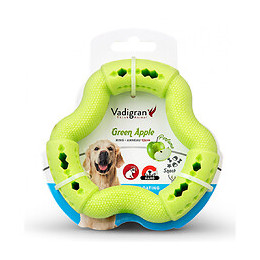 Anneau Tpr Vert Pomme 12 Cm. Pour Chien. - Vadigran - Va-13455