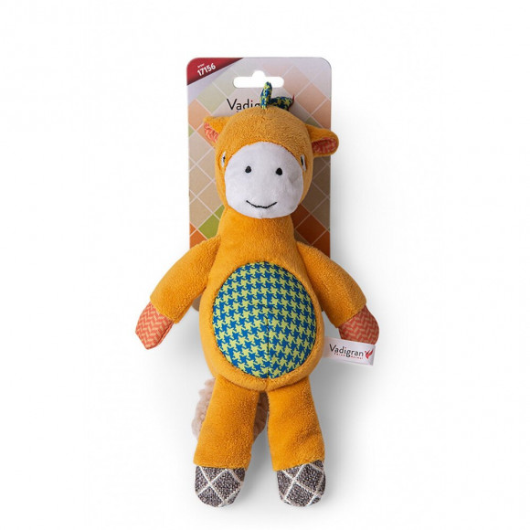 Jouet Chien Peluche Fancy Cheval. Taille 24 Cm. Pour Chiens. - Vadigran - Va-17156