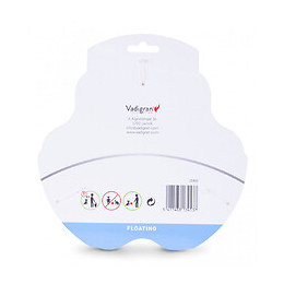 Anneau Tpr Jaune Vanille 21 Cm. Pour Chien. - Vadigran - Va-13453