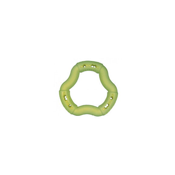 Anneau Tpr Vert Pomme 12 Cm. Pour Chien. - Vadigran - Va-13455