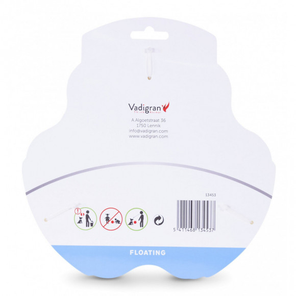 Anneau Tpr Jaune Vanille 21 Cm. Pour Chien. - Vadigran - Va-13453